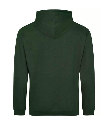 Sweat À Capuche College Adulte Vert Forêt Awdis