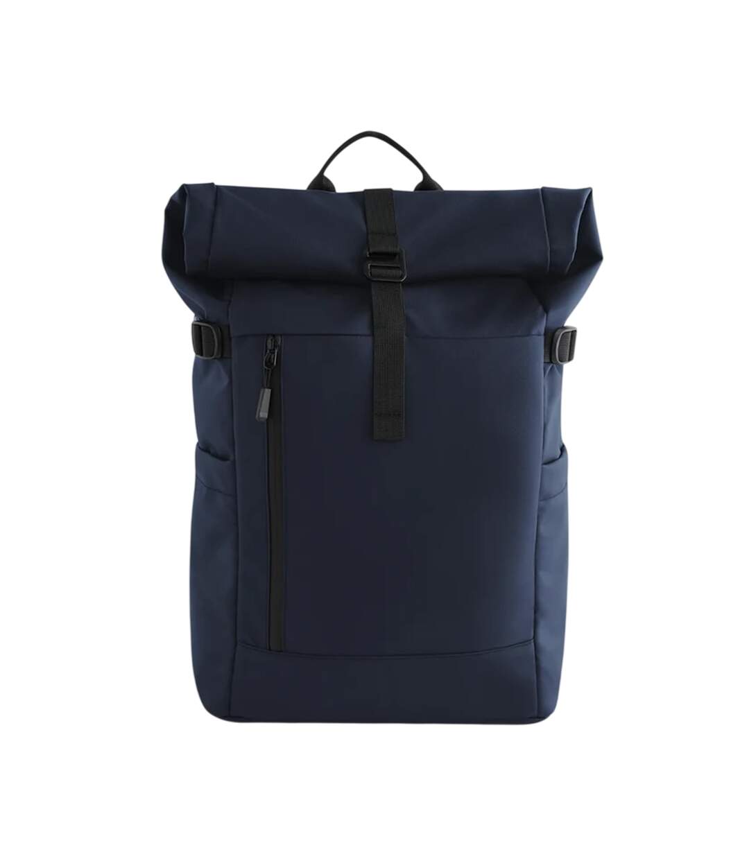 Recycled Polyester Roll Up 25l Backpack One Size Navy Bagbase-3