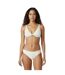 Womens/ladies Lemon High Waist Tanga White Yellow Jack Wills-4