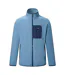 Mens Frankie Full Zip Fleece Jacket Grey Mirage Navy Regatta-2
