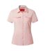 Craghoppers Womens/Ladies NosiLife Adventure II Short Sleeved Shirt (Seashell Pink) - UTCG1128