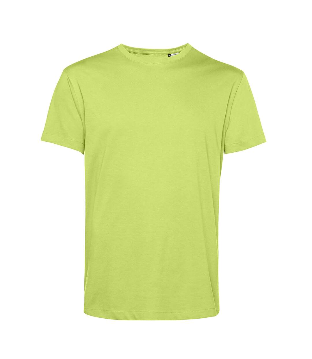 B&C T-shirt biologique E150 pour hommes (Vert citron) - UTBC4658