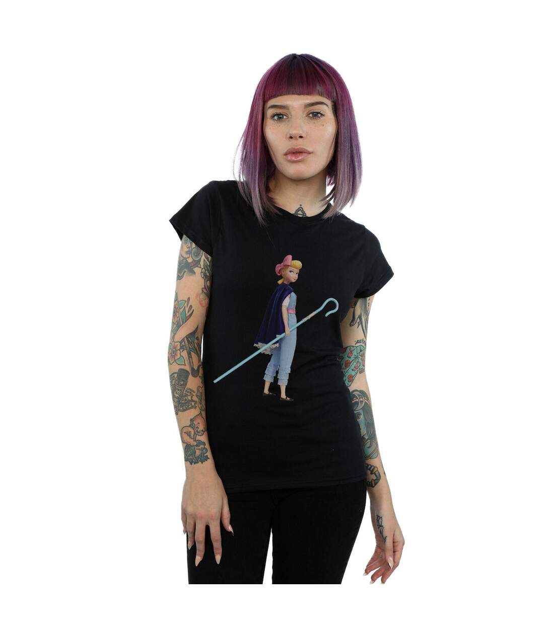 Disney T-shirt en coton Femme/Ladies Toy Story 4 Little Bo Peep (Noir) - UTBI44328-2