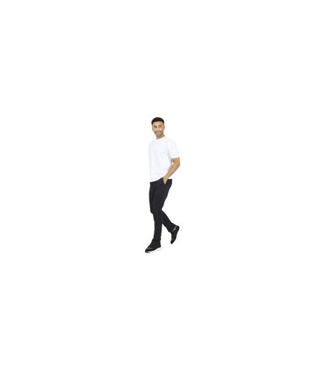 Mens Stretch Regular Joggers Jet Black Brave Soul