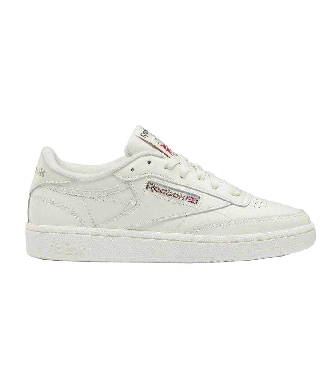 Baskets Motif/style Rétro Club C Femme Blanc Reebok-1