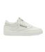Baskets Motif/style Rétro Club C Femme Blanc Reebok-1