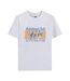 Mens running club t-shirt brilliant white Umbro-1