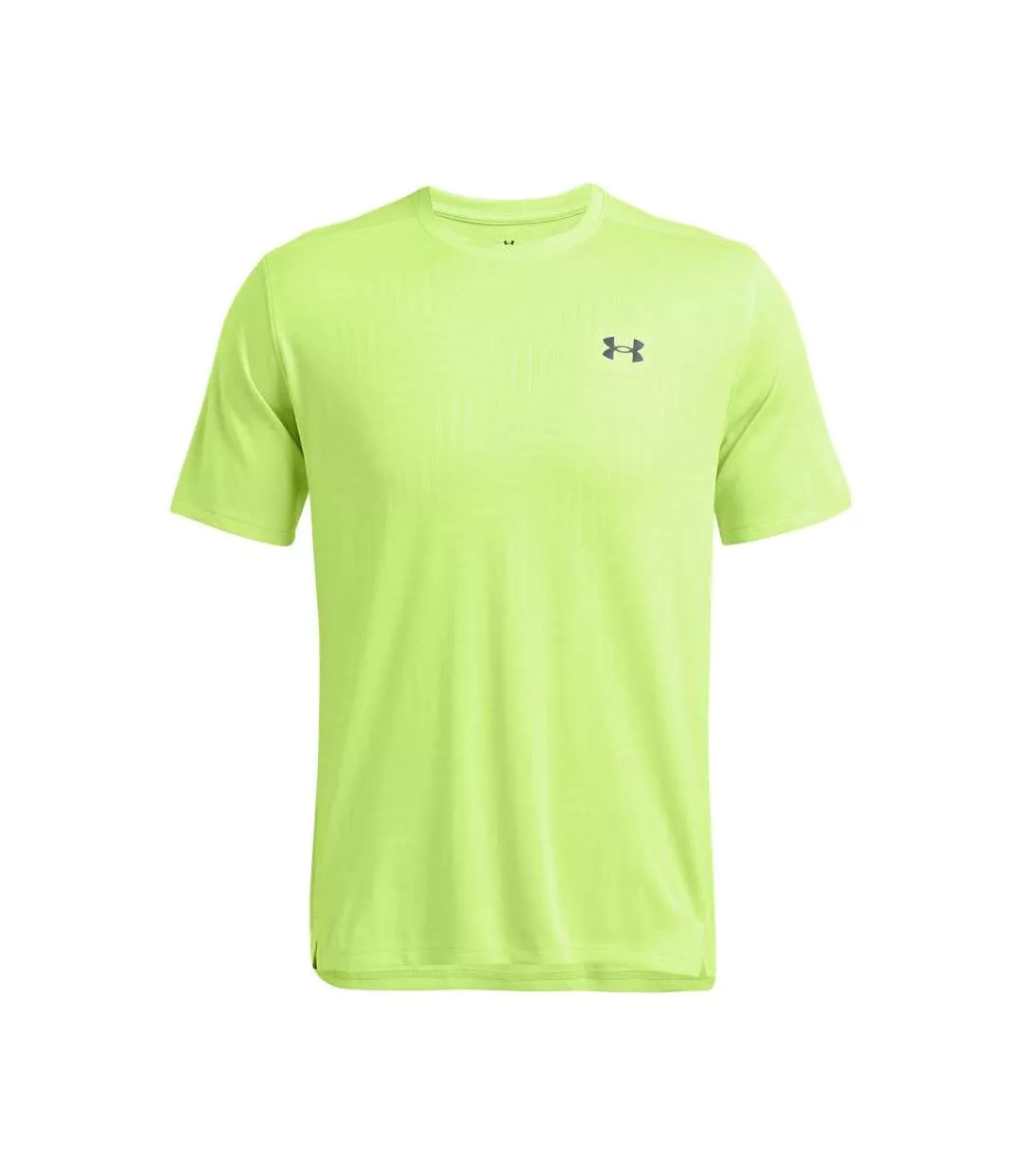T-shirt Tech Geotessa Homme Vert Under Armour-4