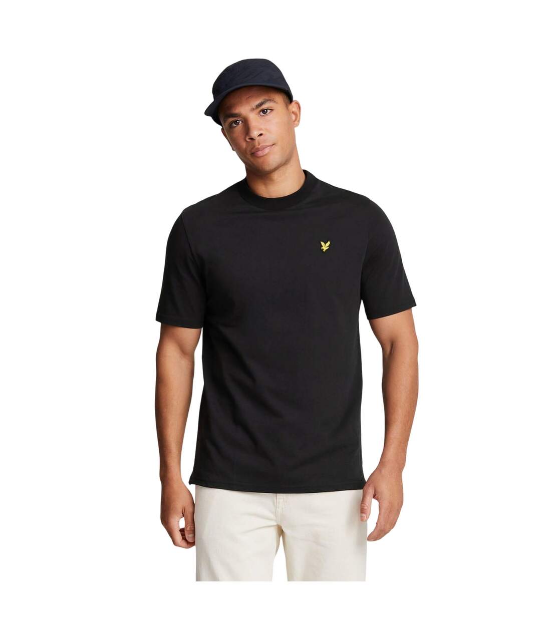 T-shirt Motif Graphique Football For All Homme Noir Lyle & Scott-1