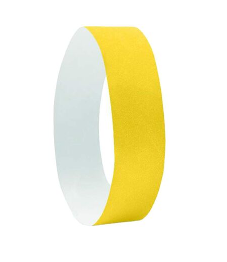 Bracelet tyvek taille unique jaune MidOcean
