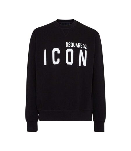 Sweat Motif/style Logo Et Icônes Adulte Noir DSquared2