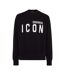 Sweat Motif/style Logo Et Icônes Adulte Noir DSquared2-1