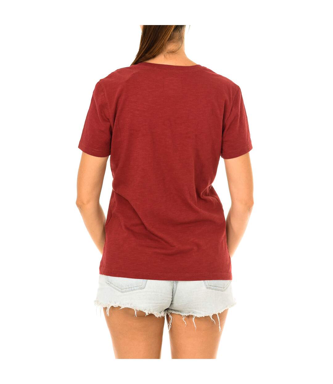 Women's short sleeve round neck T-shirt W1010062A