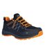 Regatta Mens Samaris Lite II Low Walking Boots (Black/Flame Orange) - UTRG9420