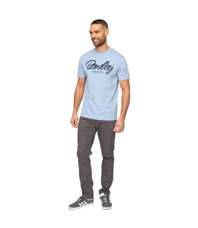 Mens Yardley T-shirt Blue Bewley & Ritch