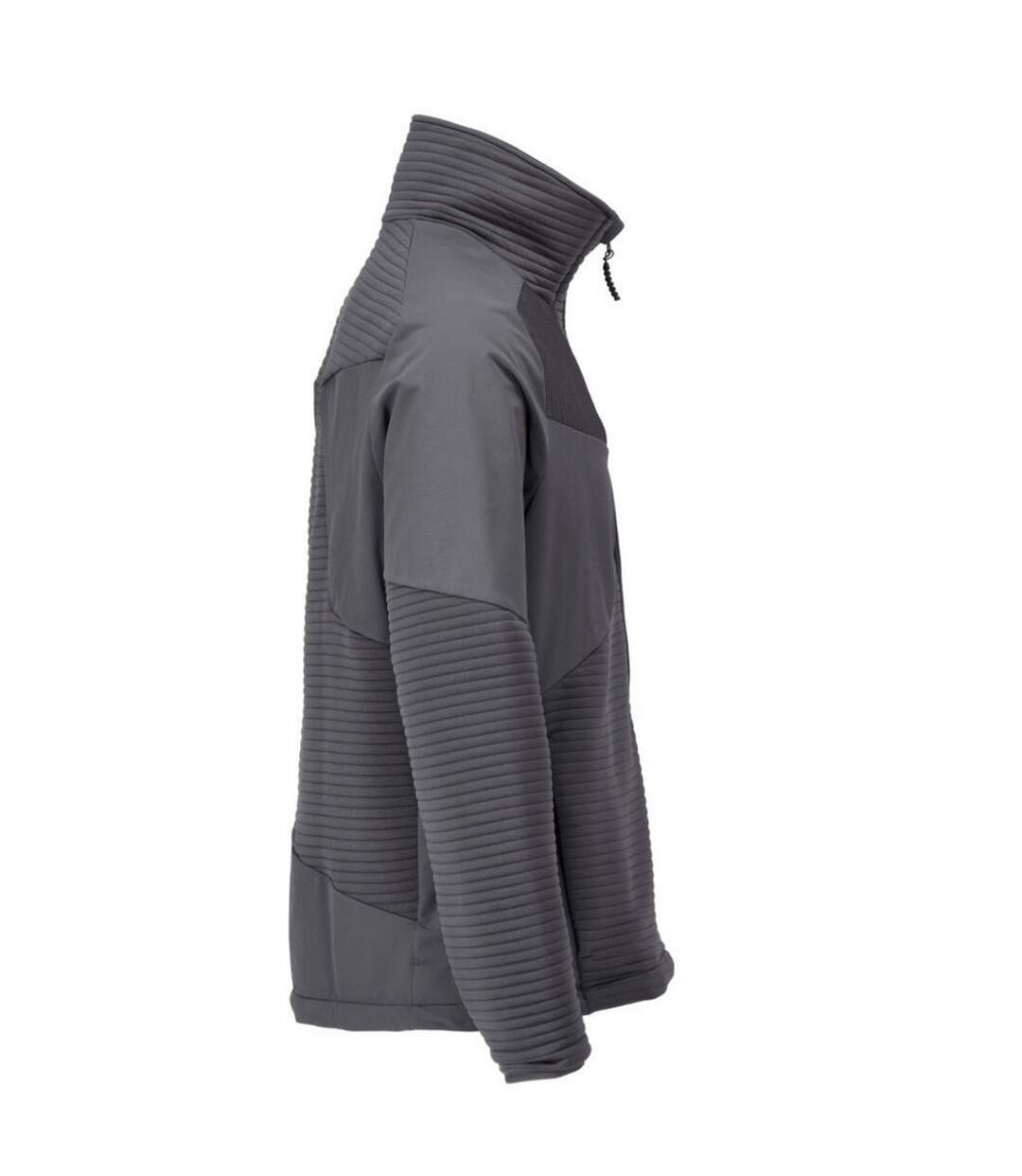 Mens Customised Half Zip Fleece Top Stone Grey Mascot-4
