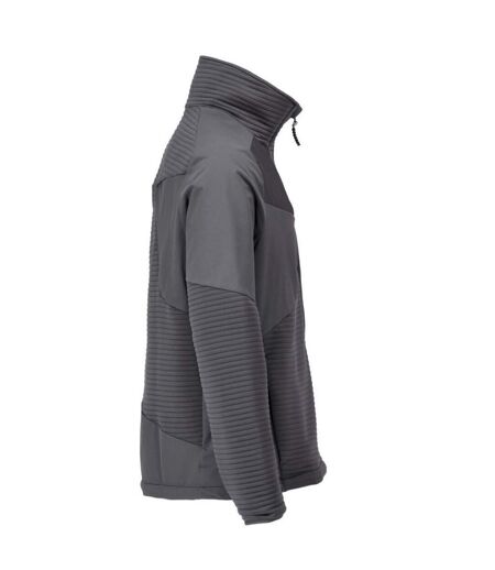 Mens Customised Half Zip Fleece Top Stone Grey Mascot