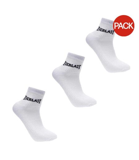 Lot De 3  Chaussettes Homme Blanc Everlast