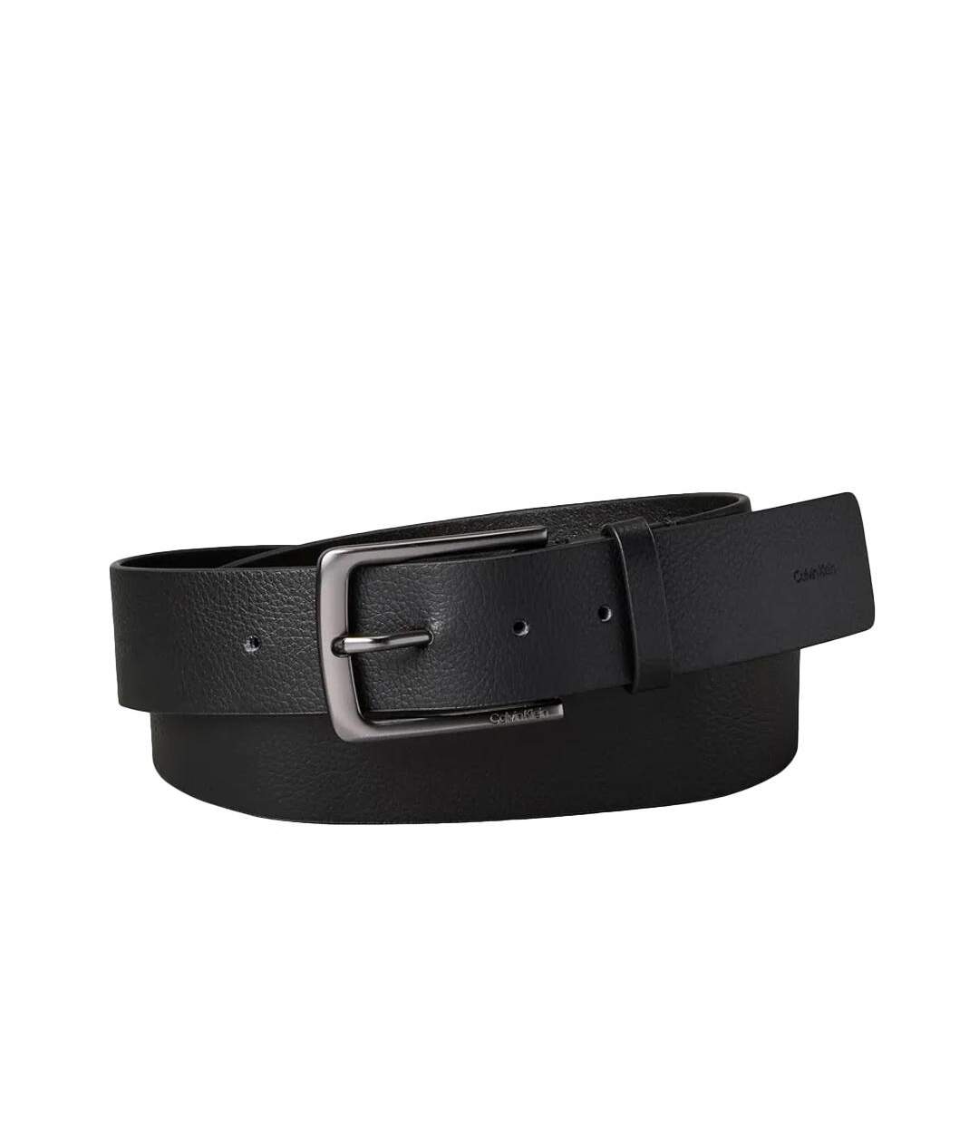 Ceinture noir homme calvin klein jeans warmth buckle 1-1