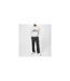 Unisex Adult Graphic Zip Neck Regular Sweatshirt Ice Marl Jack Wills-1
