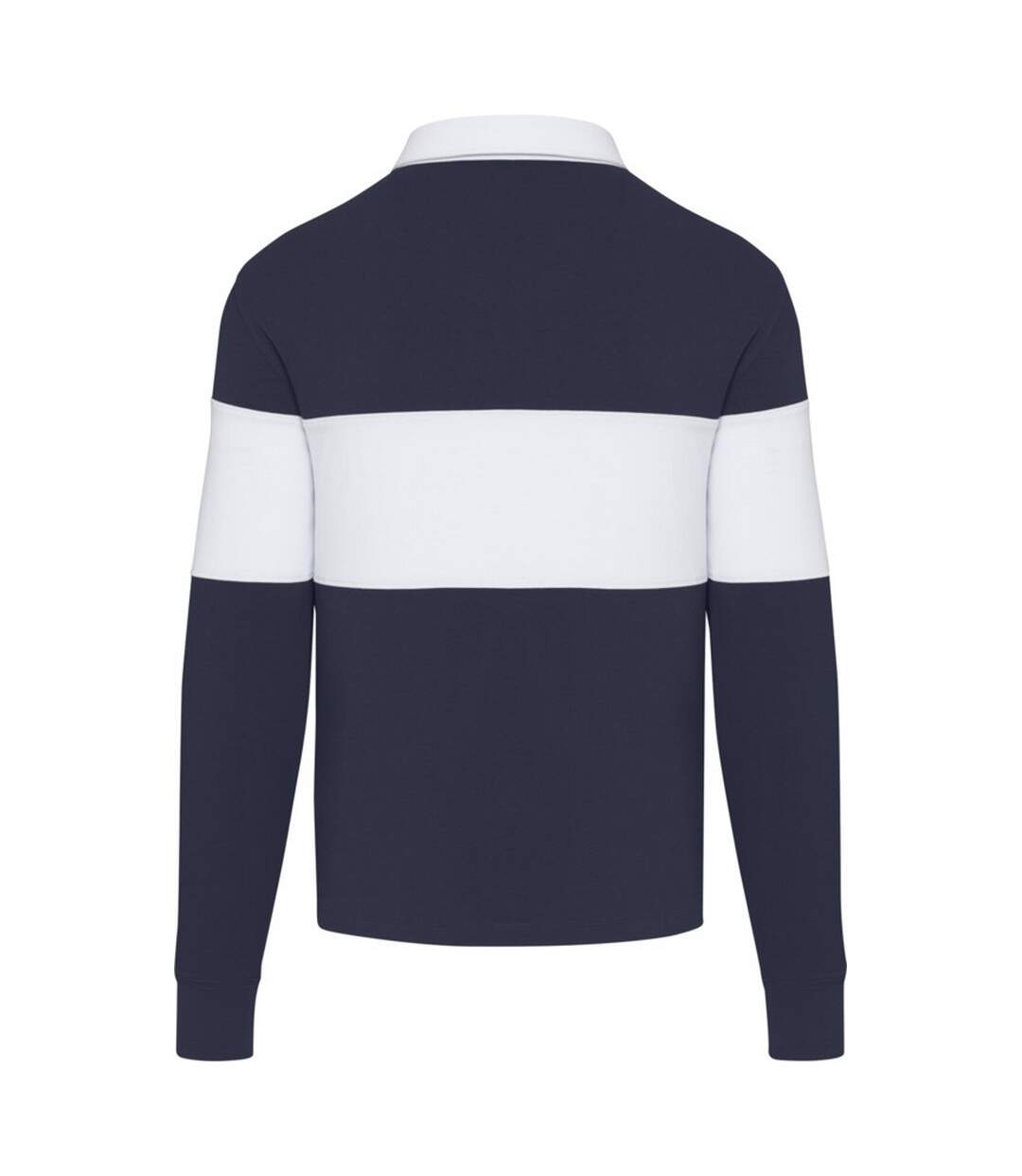 Polo sweat clyde adulte bleu marine / blanc Elevate-2