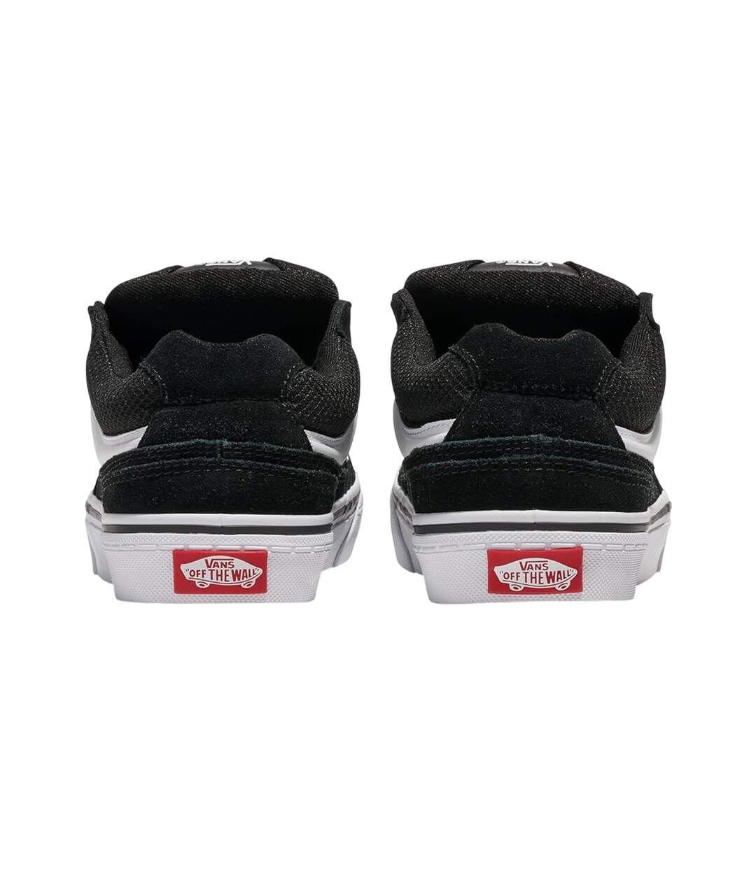 Baskets Caldrone Femme Noir Blanc Vans-2