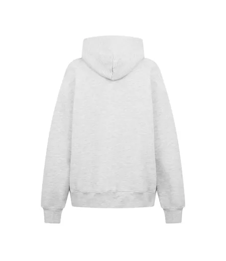 Sweat À Capuche Femme Marron Couture Club