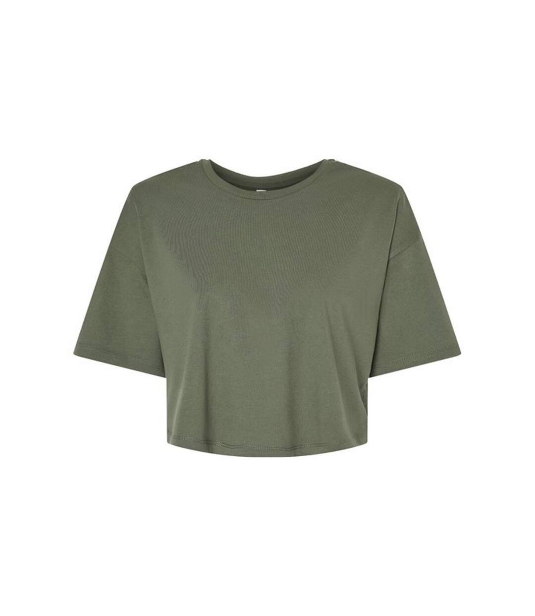 T-shirt court femme vert kaki Bella + Canvas