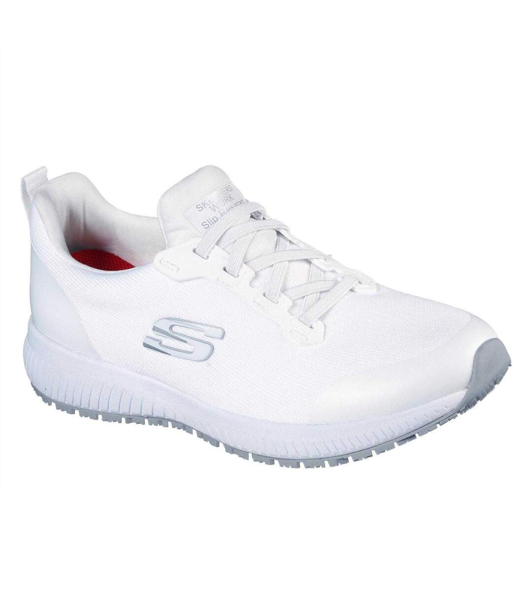 Chaussures Squad Femme Blanc Skechers-1