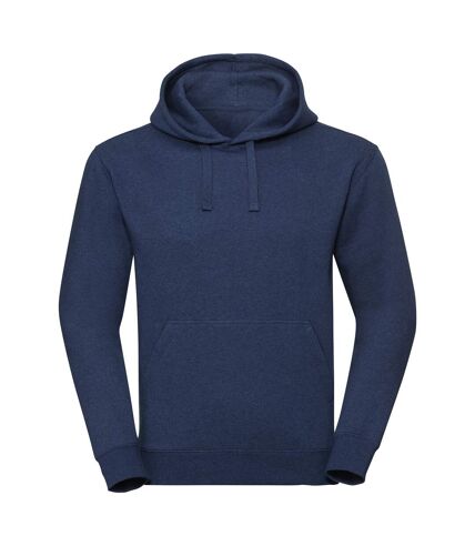 Russell Unisex Authentic Melange Hooded Sweatshirt (Ocean Melange)