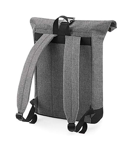 Sac À Dos 12 Litres Taille Unique Gris Chiné Noir Bagbase