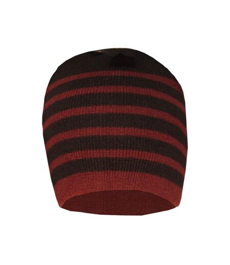 Bonnet Homme Gris Bordeaux Universal Textiles