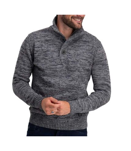 Pull Gris Chiné Homme Petrol Industries Men Knitwear - L