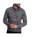 Pull Gris Chiné Homme Petrol Industries Men Knitwear - M