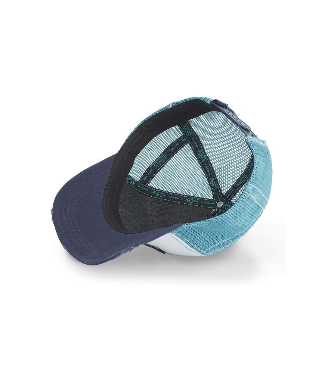 Casquette Trucker avec filet Blu Camouflage Vondutch-5