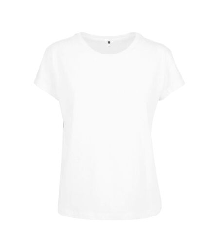 T-shirt box femme blanc Build Your Brand