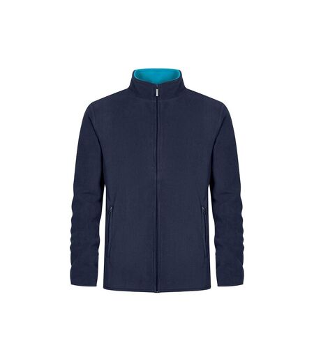 Veste Homme Bleu Marine Turquoise Pâle Promodoro