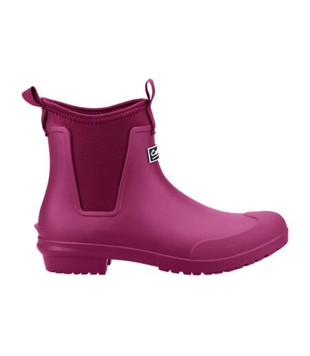 Womens/ladies grosvenor wellington boots berry Cotswold