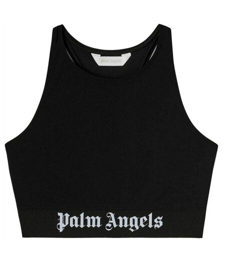 Haut Court Sport Femme Noir Blanc Palm Angels