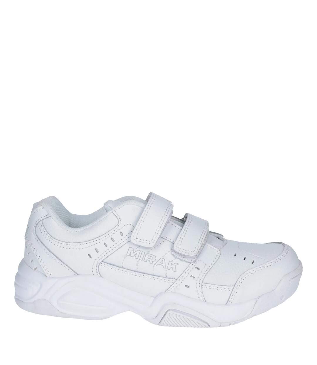 Mirak Contender Lace Trainer / Adults Unisex Trainers / Sports (White) - UTFS926-2