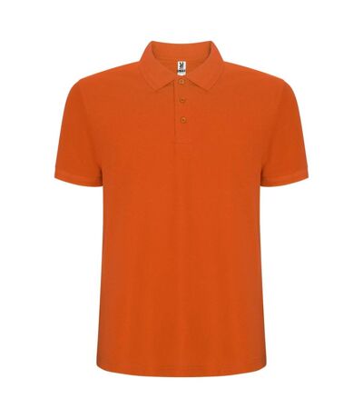 Polo pegaso premium homme orange Roly