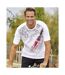 T-shirts sporty homme blanc / rouge / noir Atlas For Men-4