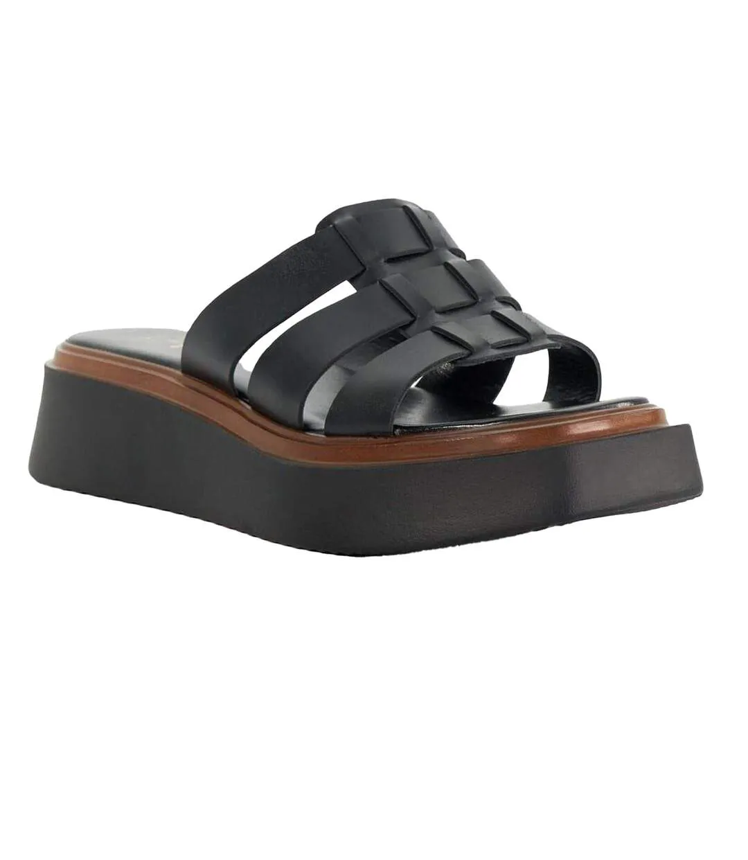 Sandales Latelys Femme Noir Dune London-4
