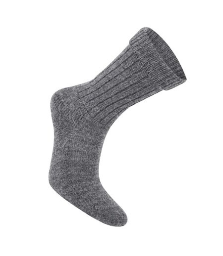Unisex adult hiker wool boot socks black pepper marl Craghoppers