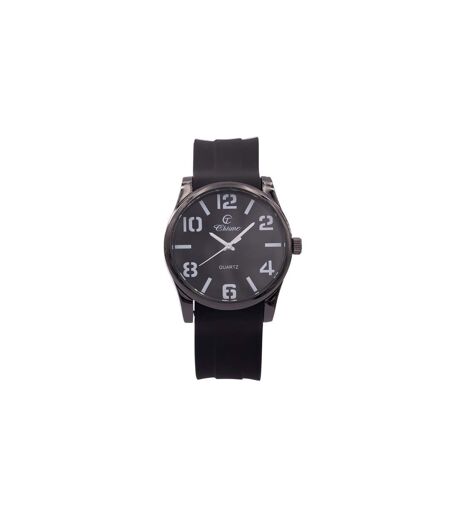 Montre Homme fashion Silicone Noir CHTIME