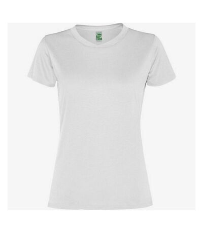 T-shirt slam femme blanc Roly Roly