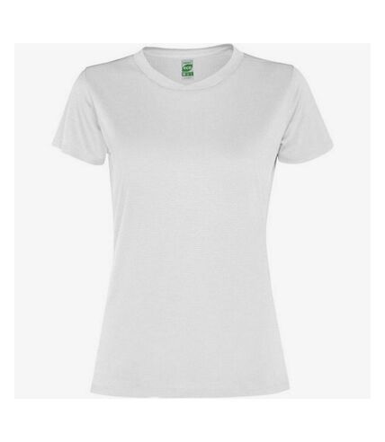 T-shirt slam femme blanc Roly Roly