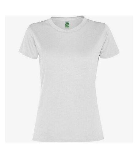 T-shirt slam femme blanc Roly