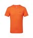 T-shirt Manches Courtes Motif/style Central Homme Rouge Ronhill-1