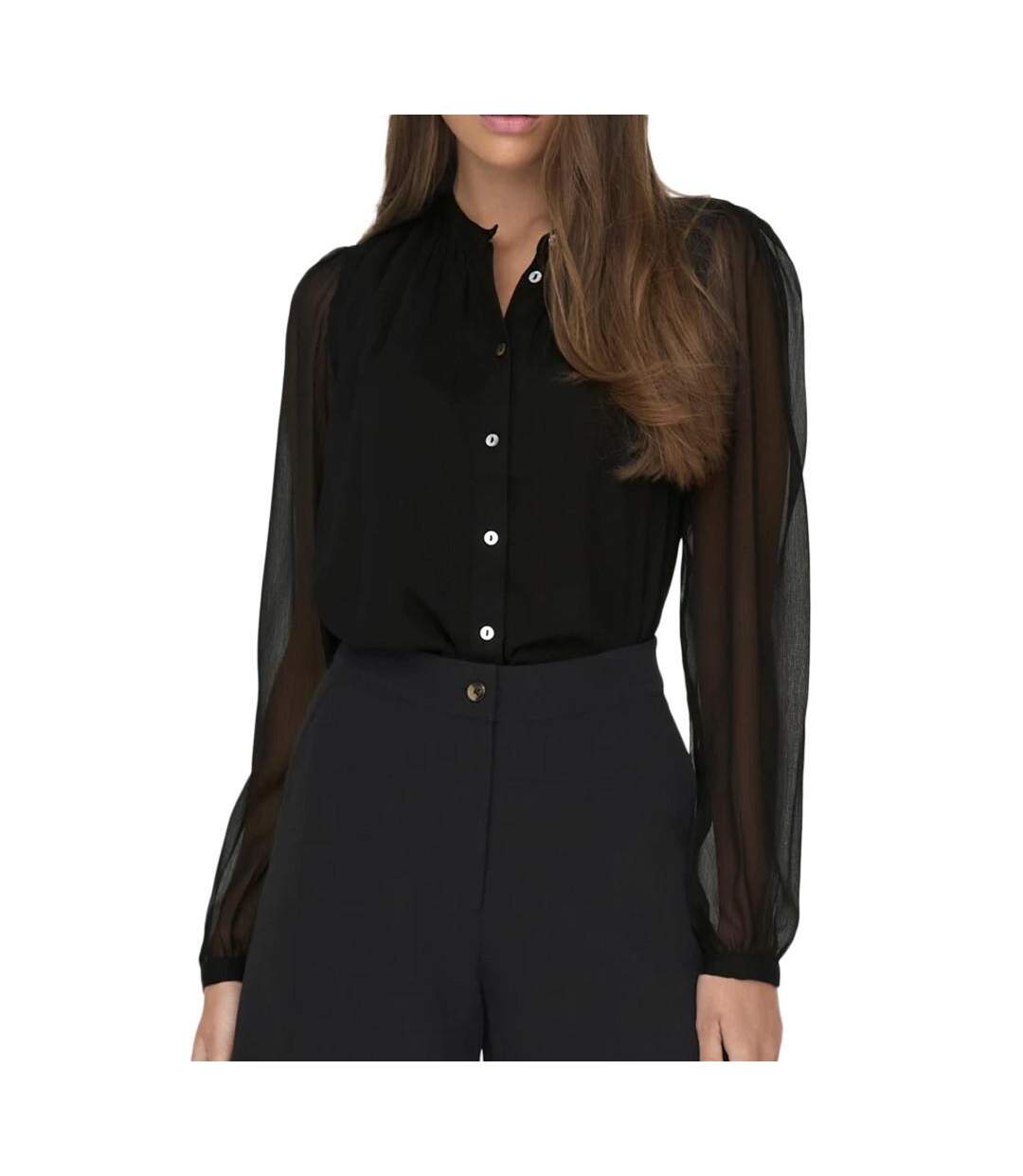 Blouse Noire Femme JDY Sina - L-1